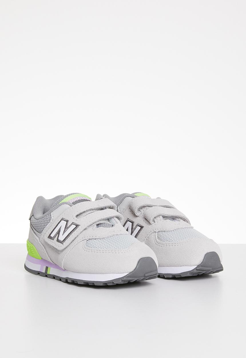 New Balance  - Infants - grey & purple