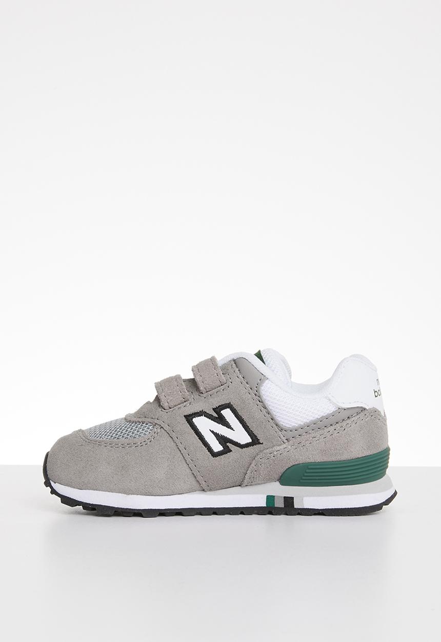 New Balance  - Infants - grey & green
