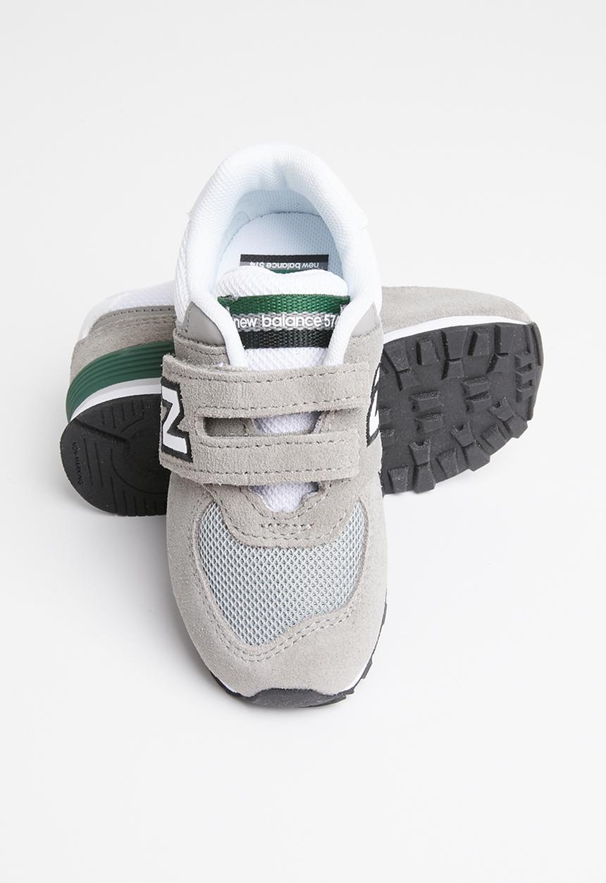 New Balance  - Infants - grey & green
