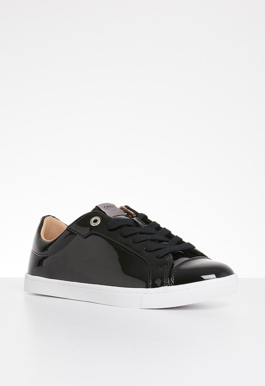 ONLY - Silja patent sneaker - black 