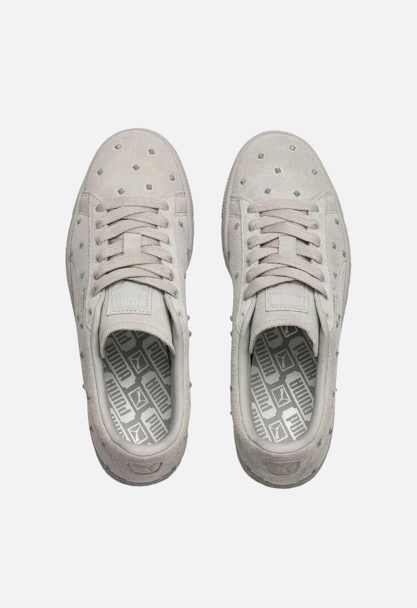 PUMA - Suede Studs - grey violet & puma white