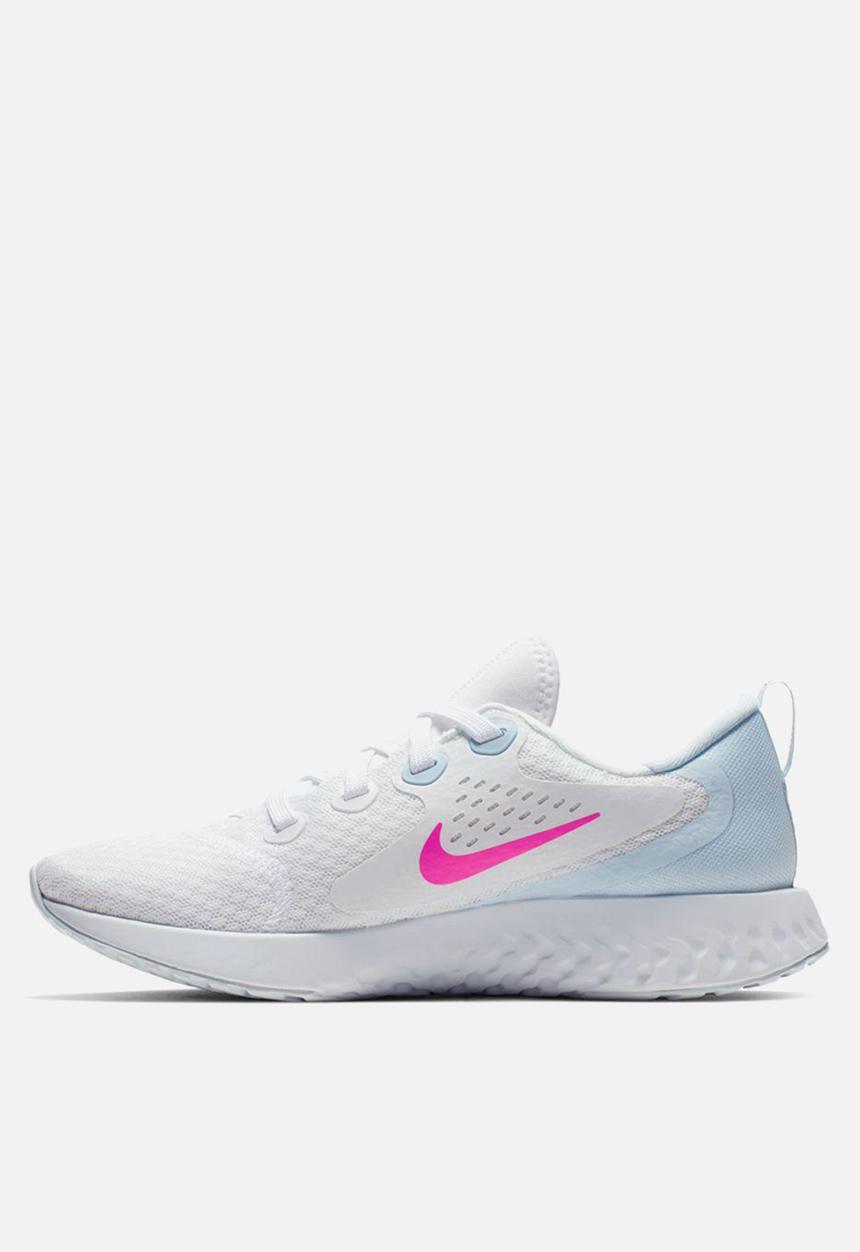 Nike - Nike legend react - white & hyper pink half blue - black 