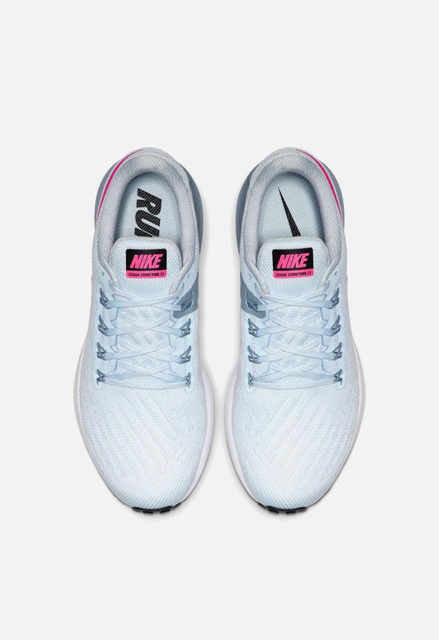 Nike - Nike Air zoom structure 22 - half blue, hyper pink-obsidian mist-black