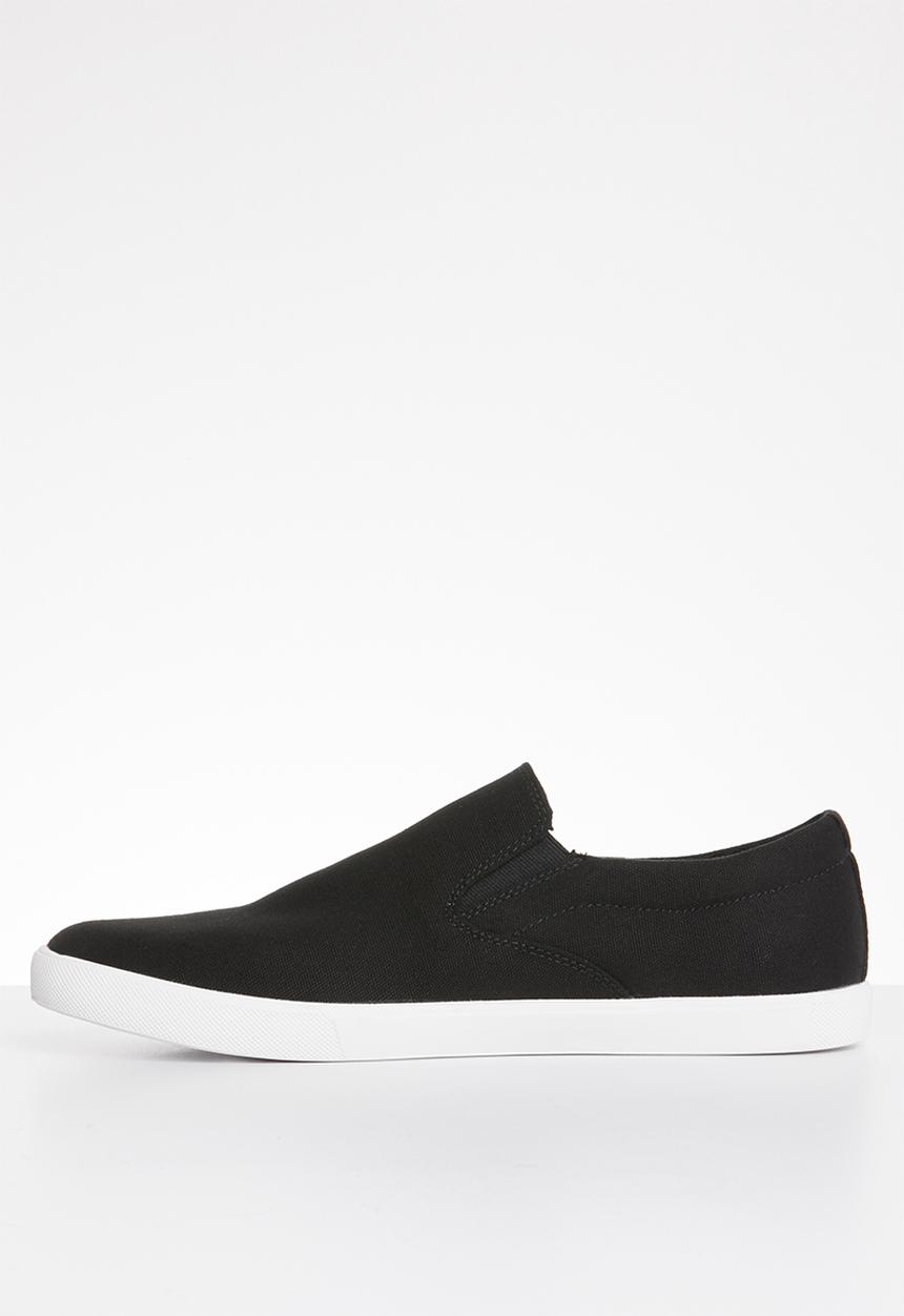 Jack & Jones - Rowden canvas slip anthracite - black