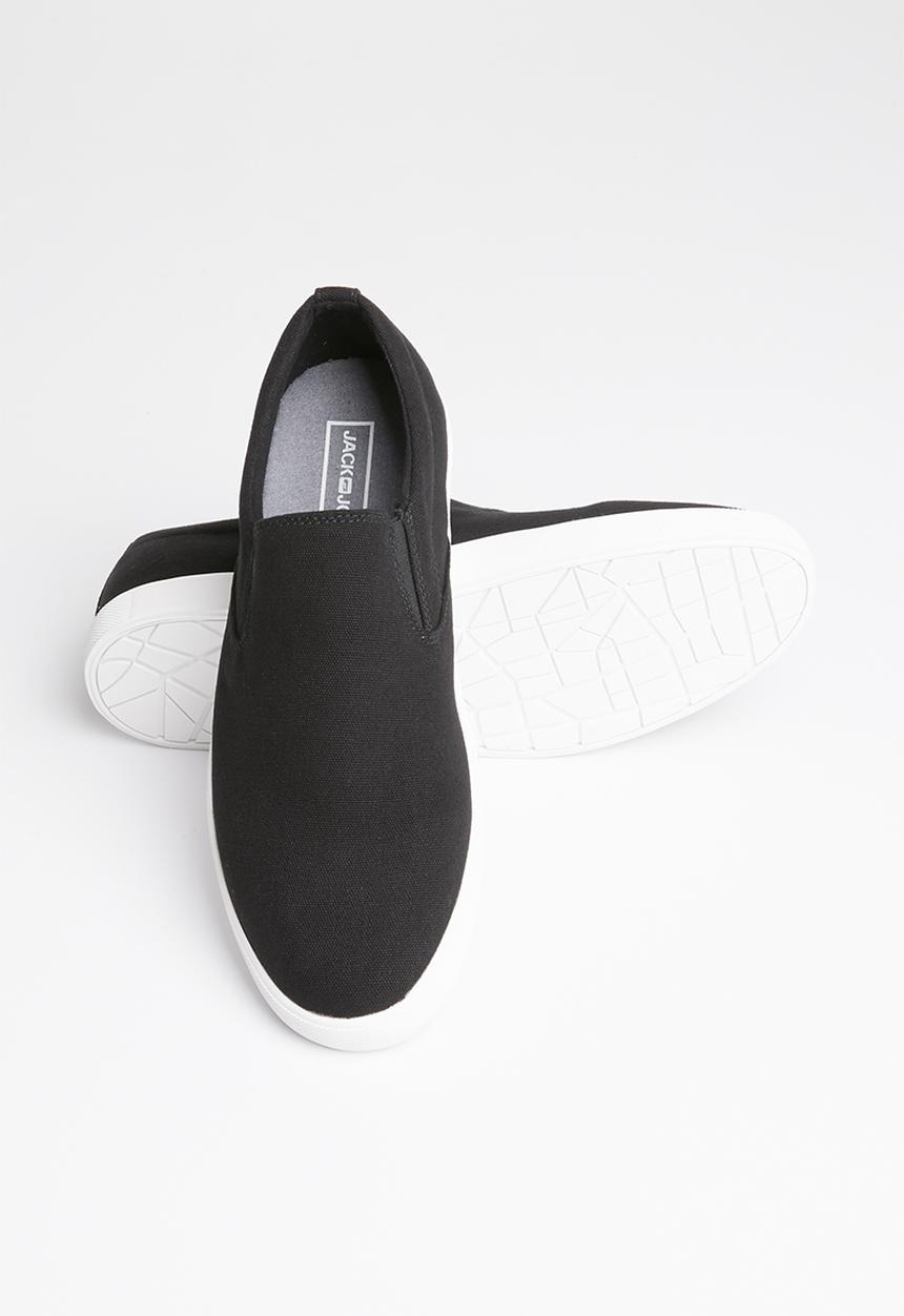Jack & Jones - Rowden canvas slip anthracite - black