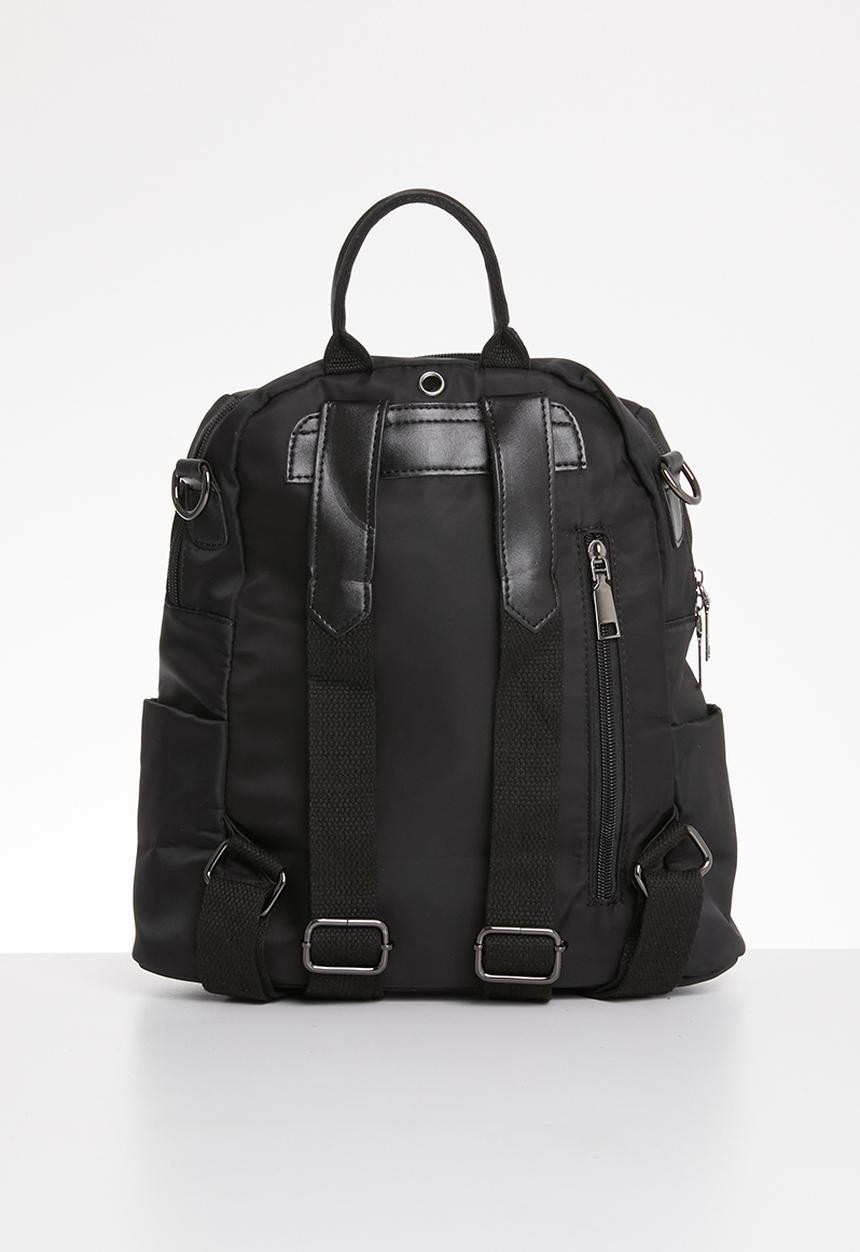 STYLE REPUBLIC - Fashion strip backpack - black