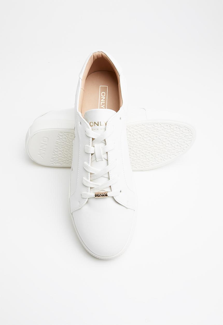 ONLY - Sage star sneaker - white