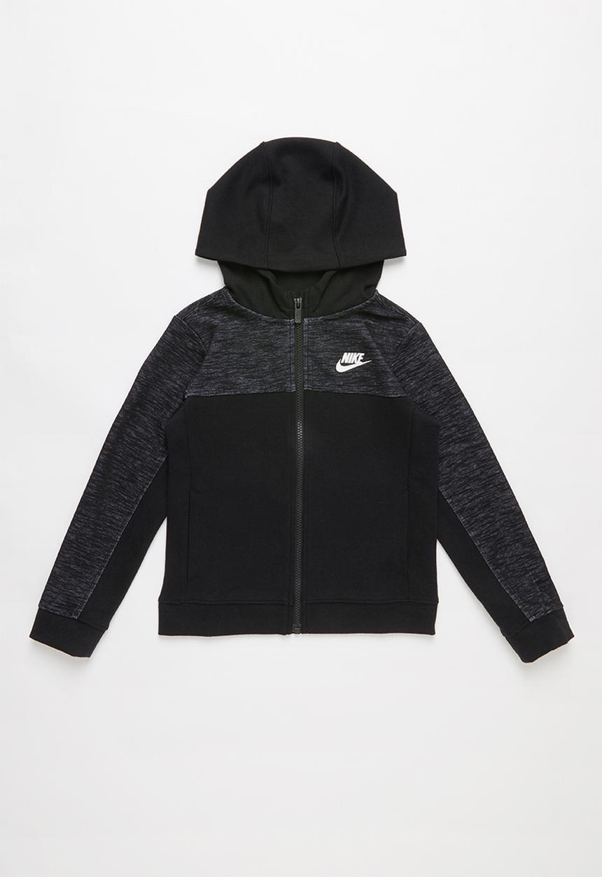 Nike - Nkb av15 fz hoodie - black