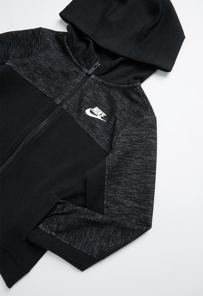 Nike - Nkb av15 fz hoodie - black