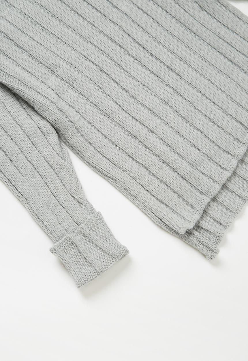 Rebel Republic - Teens ribbed knit - grey 