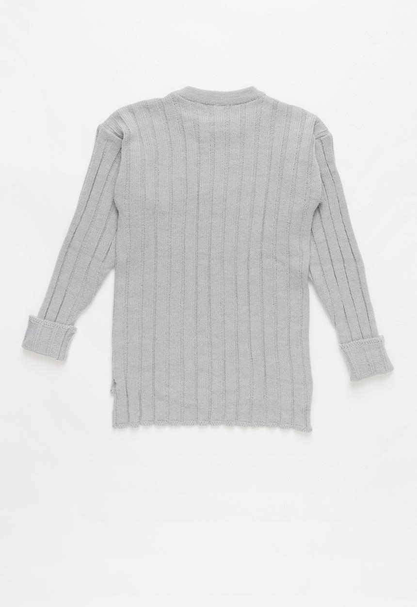 Rebel Republic - Teens ribbed knit - grey 