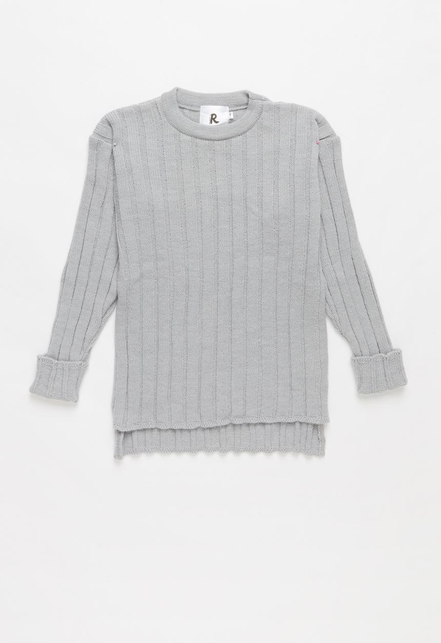 Rebel Republic - Teens ribbed knit - grey 