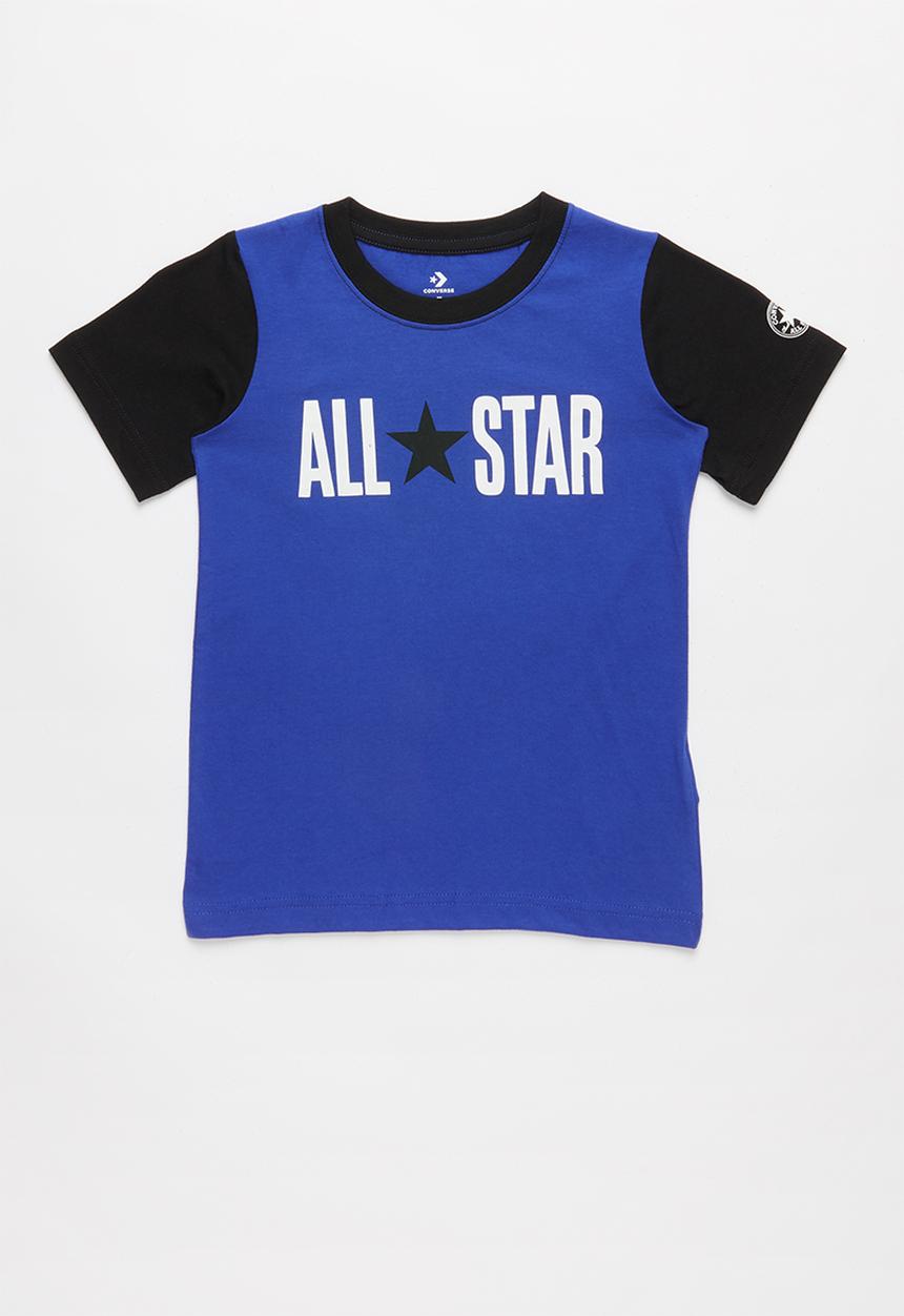 Converse - Cnvb colorblock all star short sleeve tee - multi