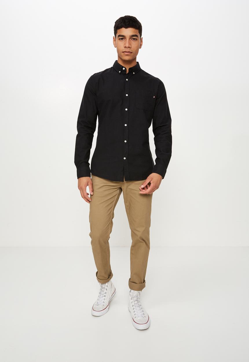 Cotton On - Brunswick shirt - black