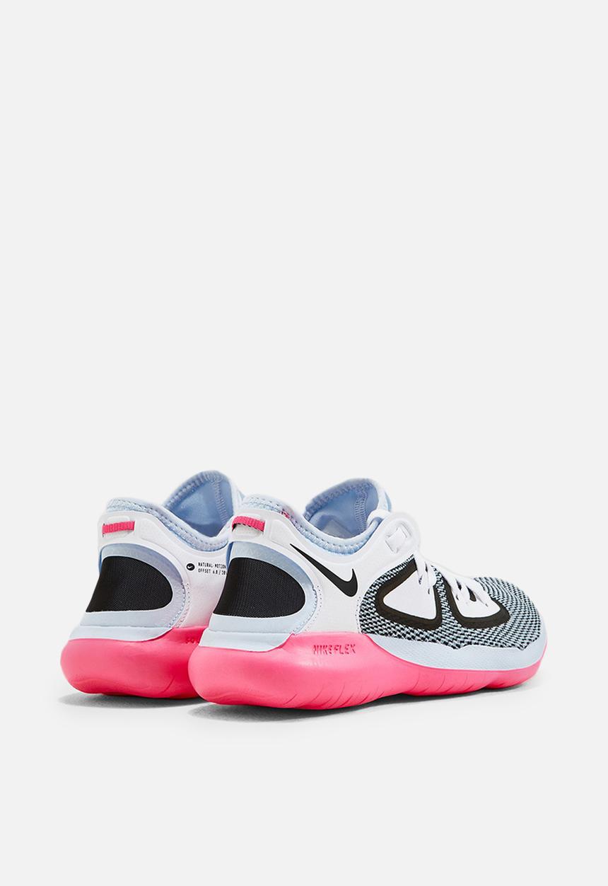 Nike - Flex 2019 RN -  half blue/hyper pink-white-black 