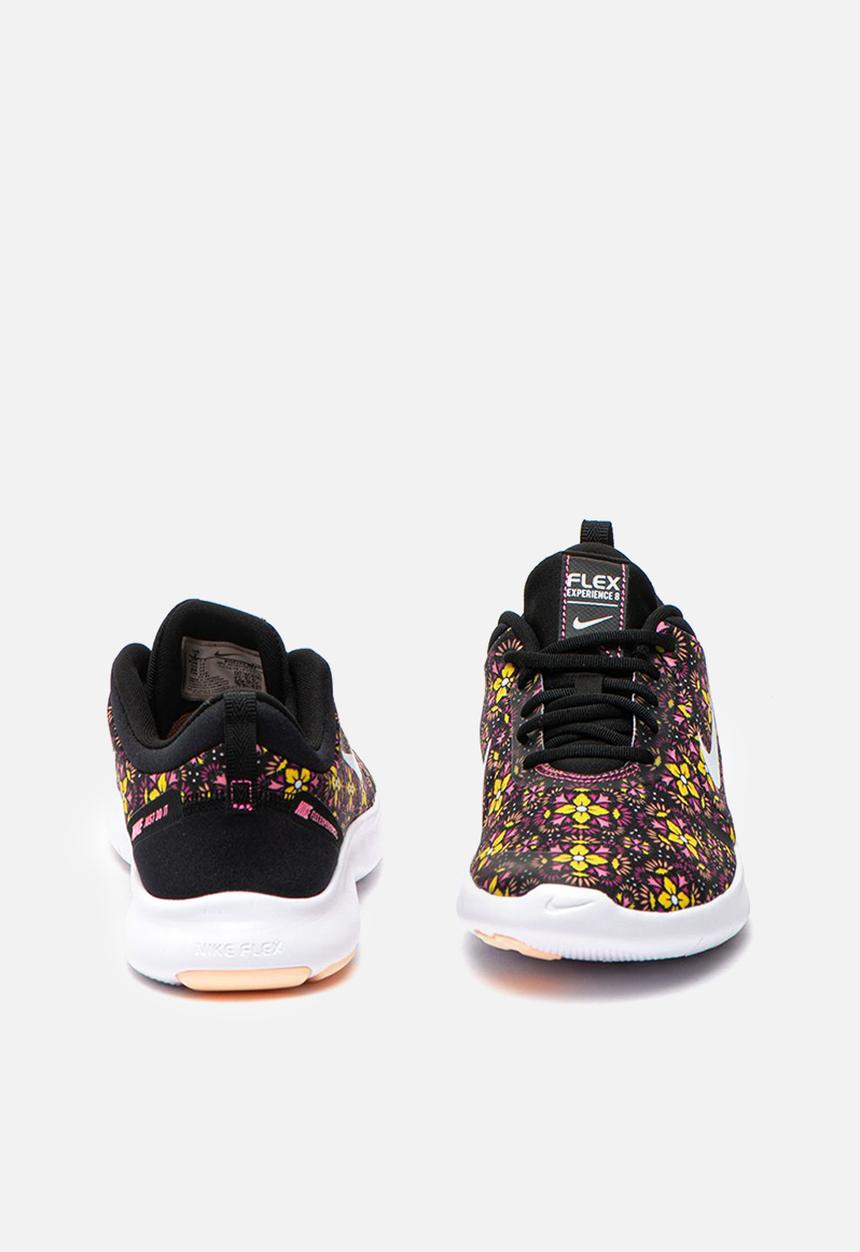 Nike - Flex Experience RN 8 SE - black/white-lotus pink-crimson tint