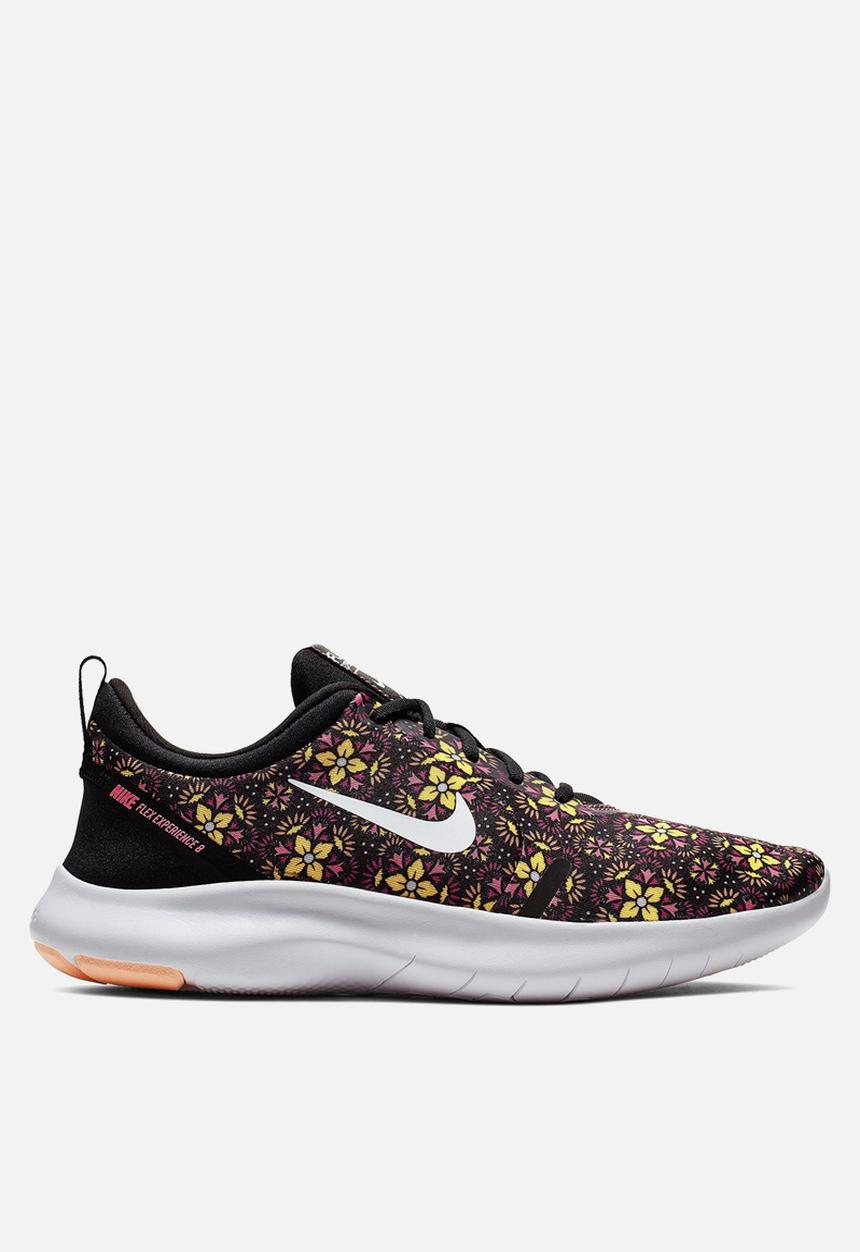 Nike - Flex Experience RN 8 SE - black/white-lotus pink-crimson tint