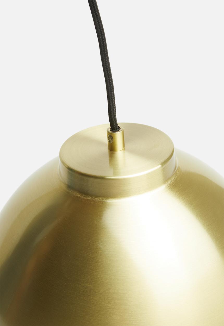 Sixth Floor - Dome pendant - brass