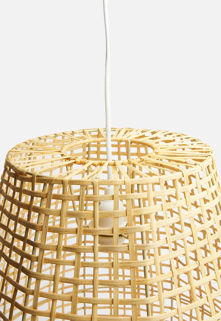 Sixth Floor - Woven pendant - natural