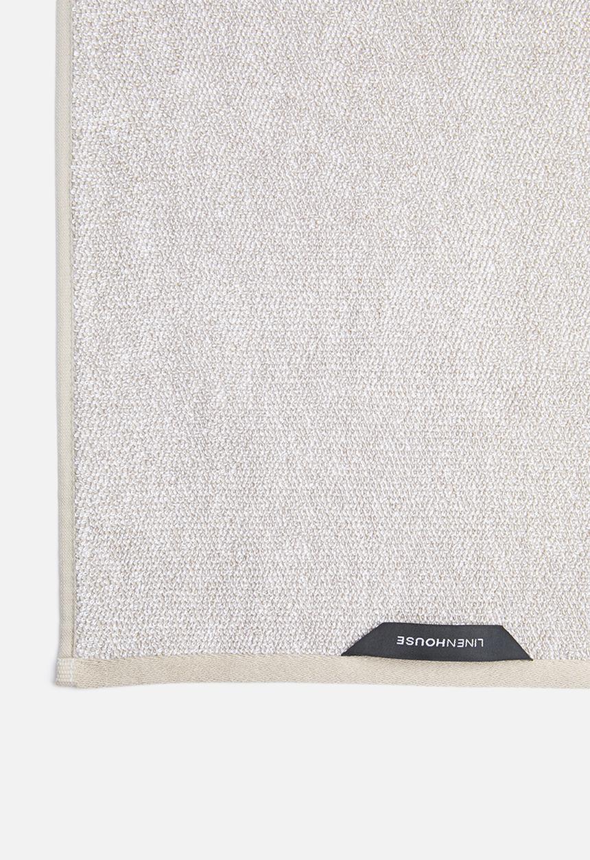 Linen House - Plush towel - oatmeal