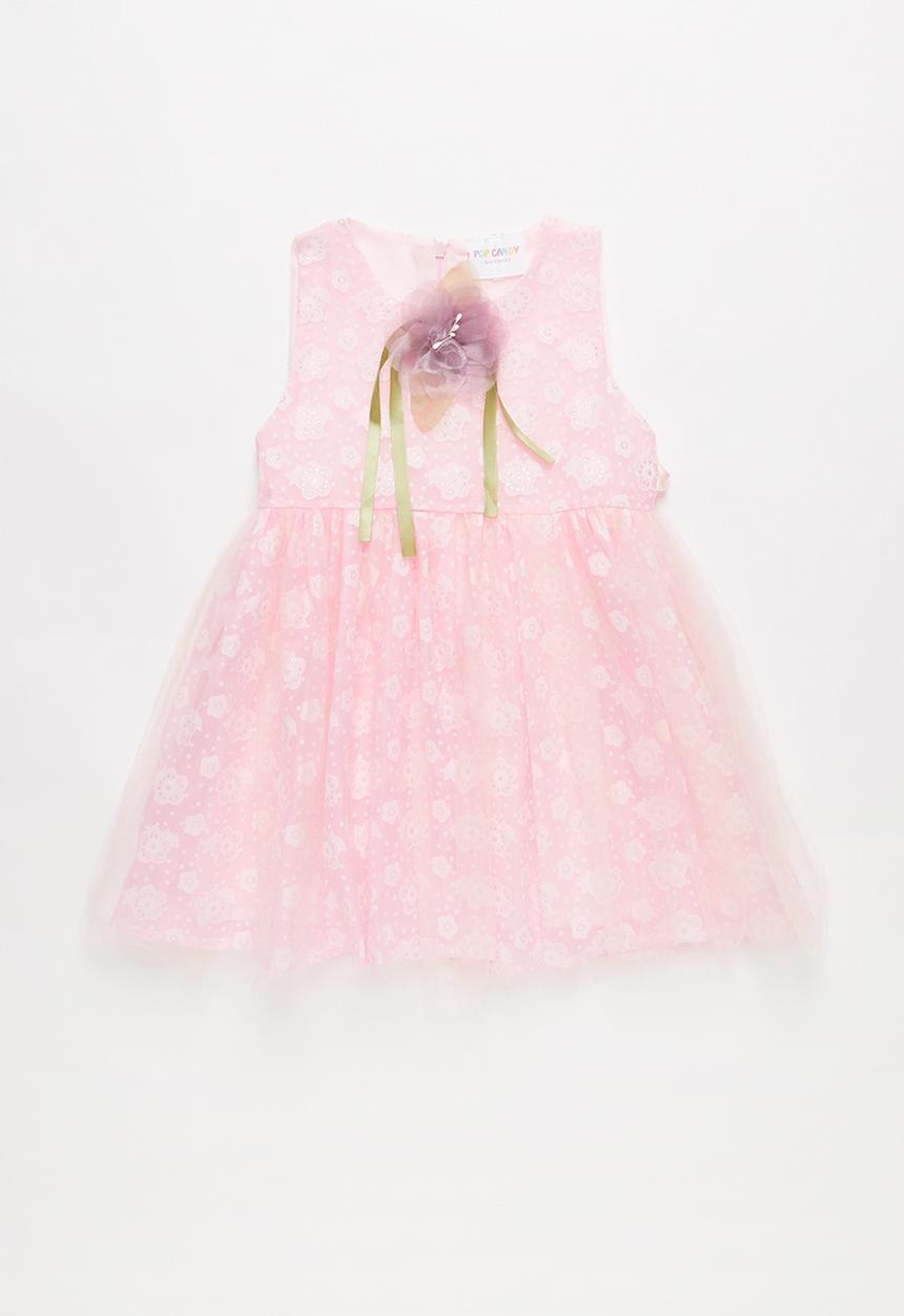 Pop Candy - Printed sleeveless dress - pink