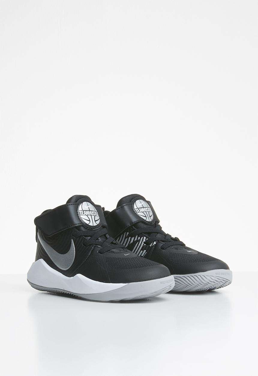 Nike - Team hustle D 9 (ps) - black/metallic silver