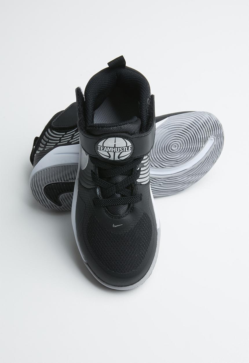 Nike - Team hustle D 9 (ps) - black/metallic silver