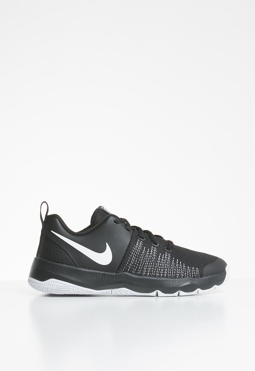 Nike - Nike team hustle quick (gs) - black & white