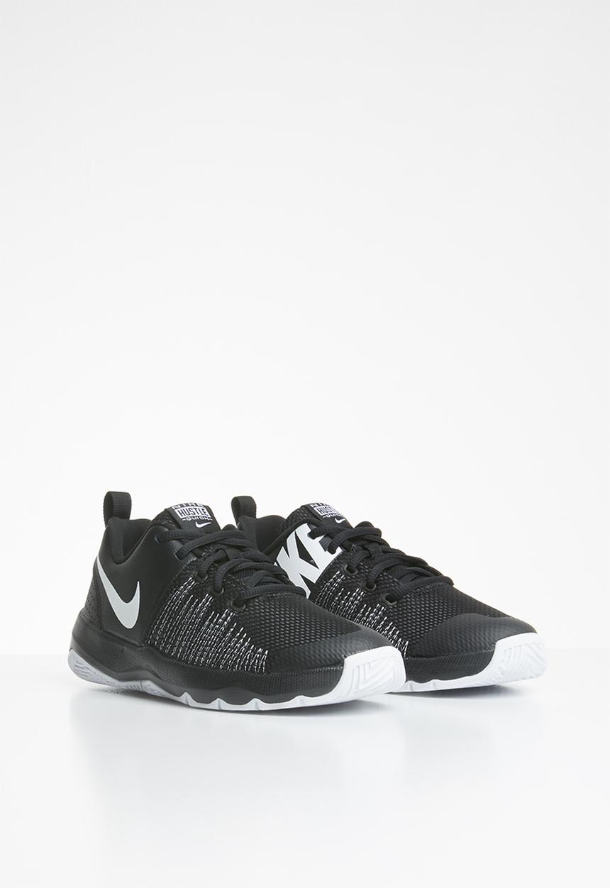 Nike - Nike team hustle quick (gs) - black & white