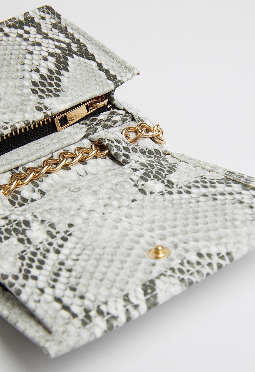 Call It Spring - Celaclya wallet - grey & green