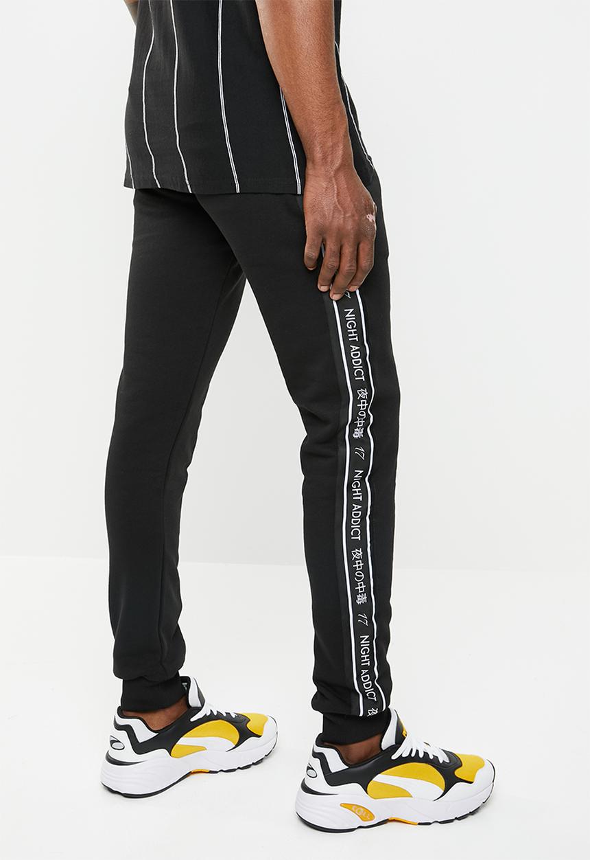 Night Addict - Twix Joggers - black