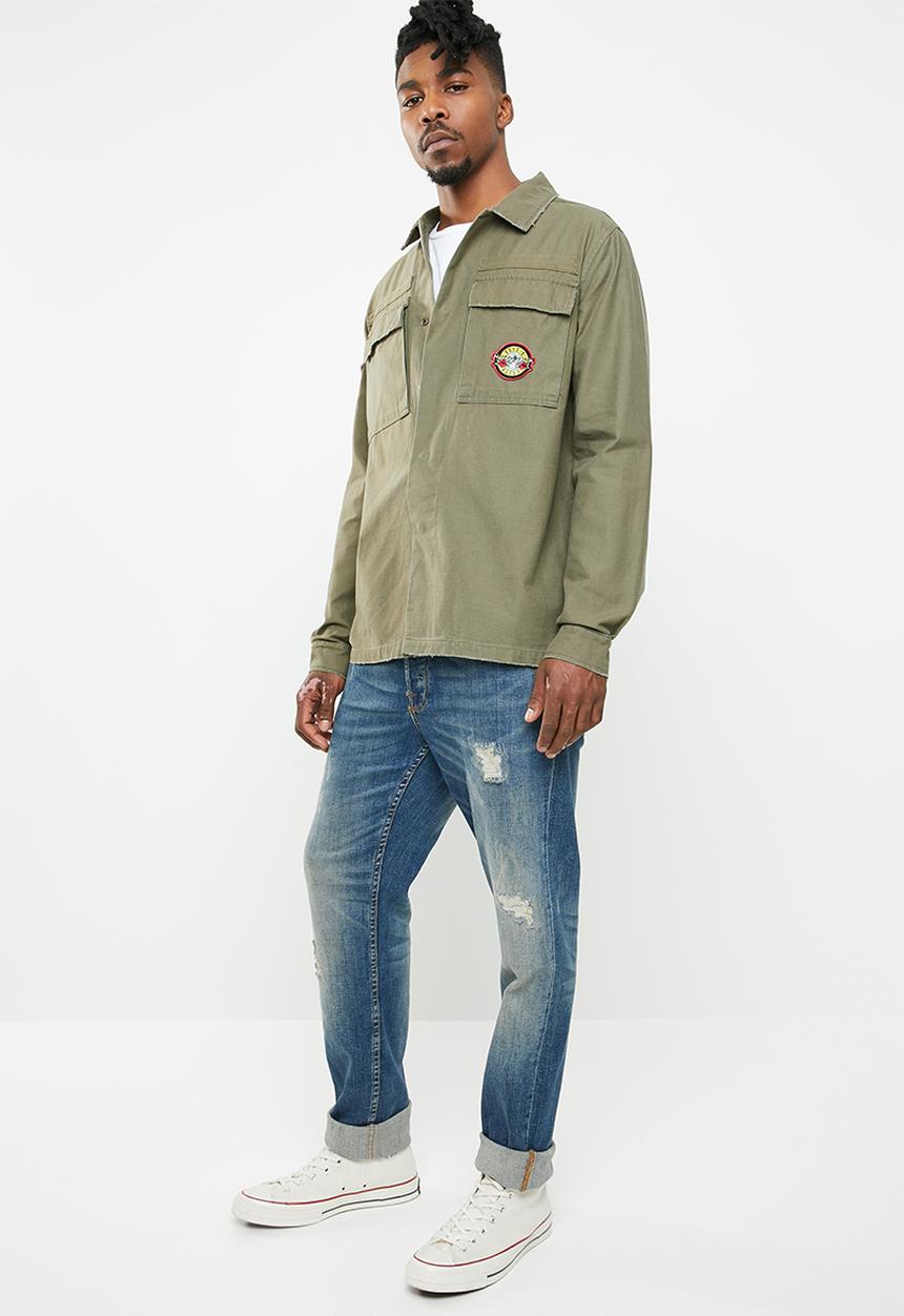 Cotton On - Collaboration military shirt - khaki