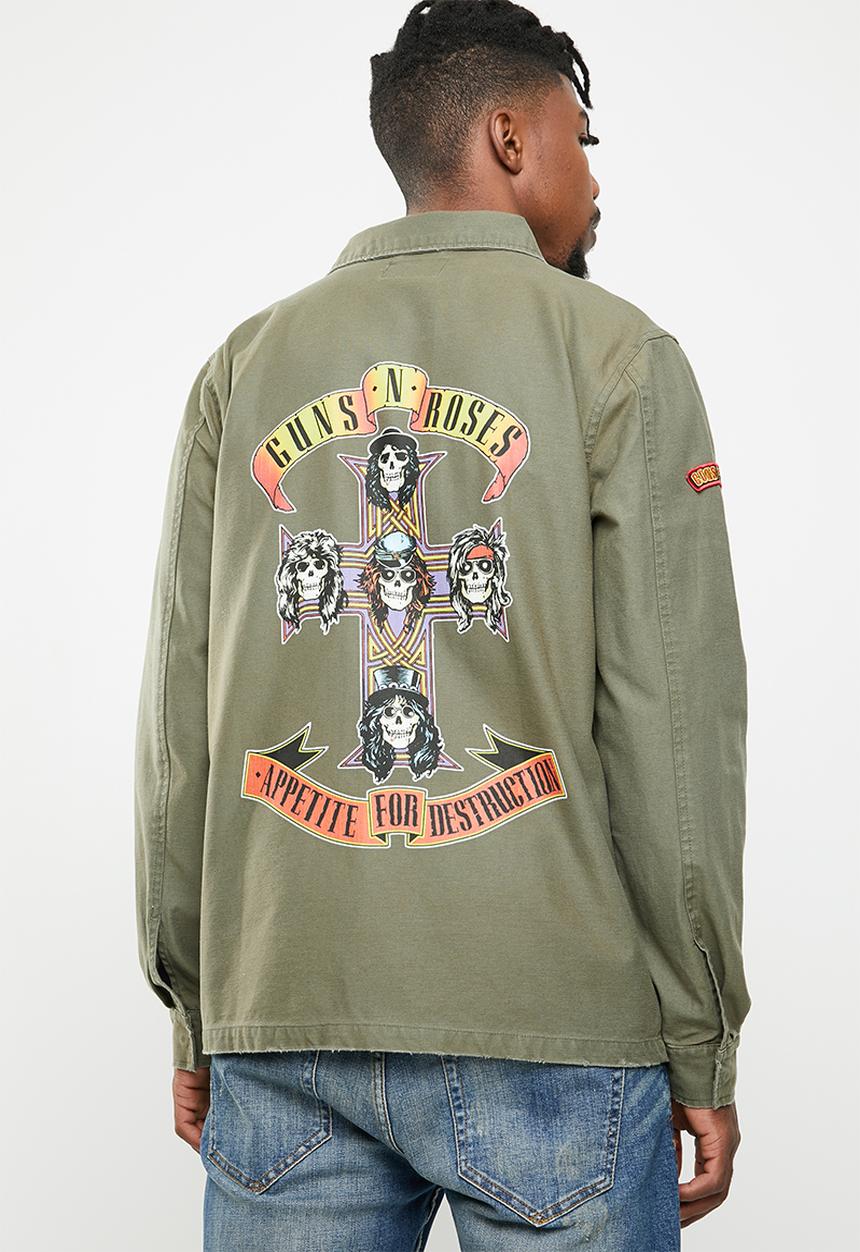 Cotton On - Collaboration military shirt - khaki