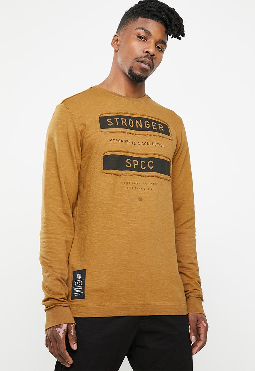 S.P.C.C - Box sweatshirt - tan