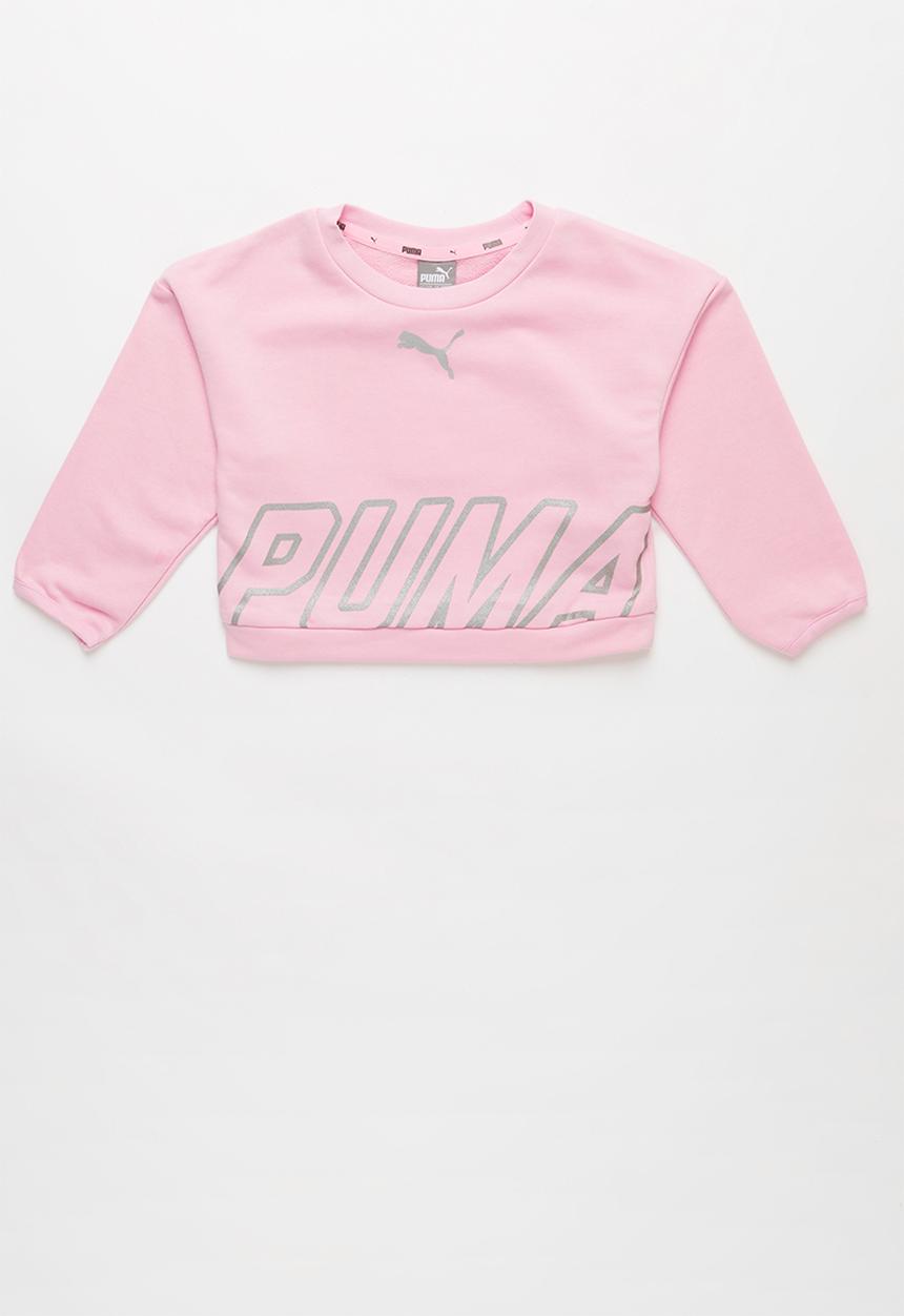PUMA - Kids alpha crew sweat tr g - pink
