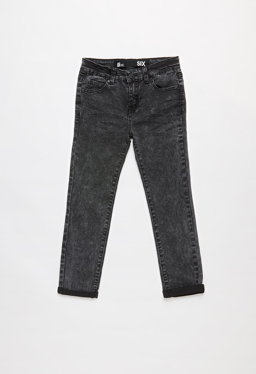 Cotton On - Kids ollie slim leg jeans - black