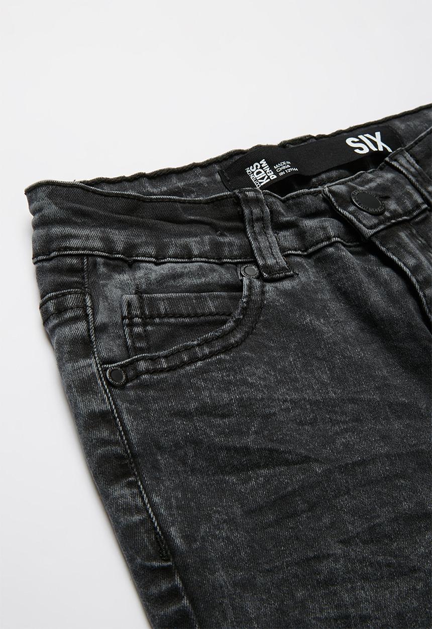 Cotton On - Kids ollie slim leg jeans - black