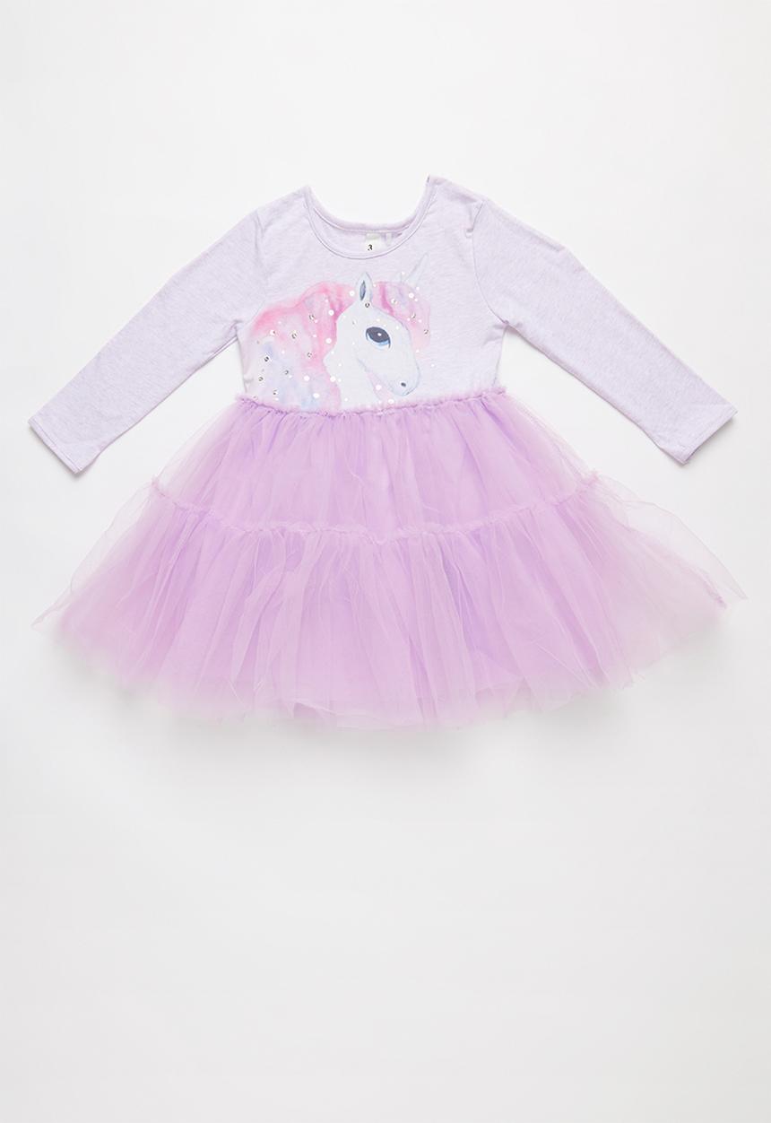 Cotton On - Iris long sleeve tulle - purple