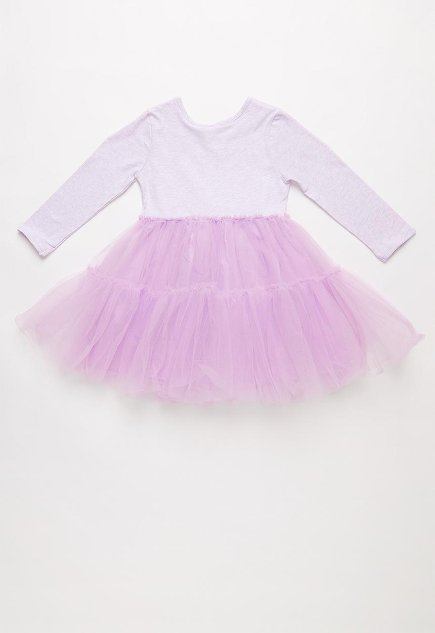 Cotton On - Iris long sleeve tulle - purple