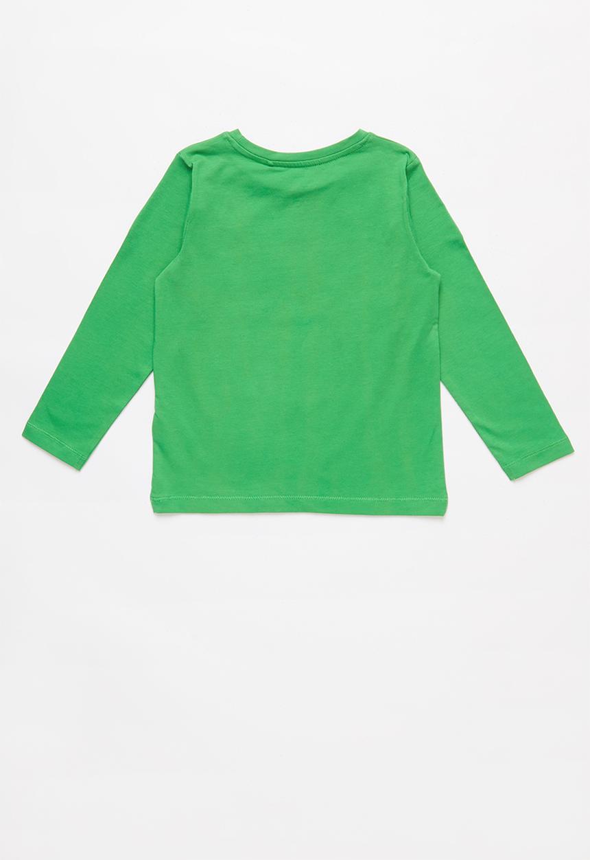 Name It - Baskate you win print top - green