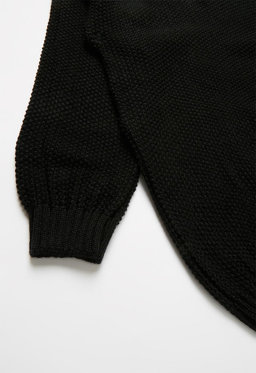 Rebel Republic - Teens knit - black