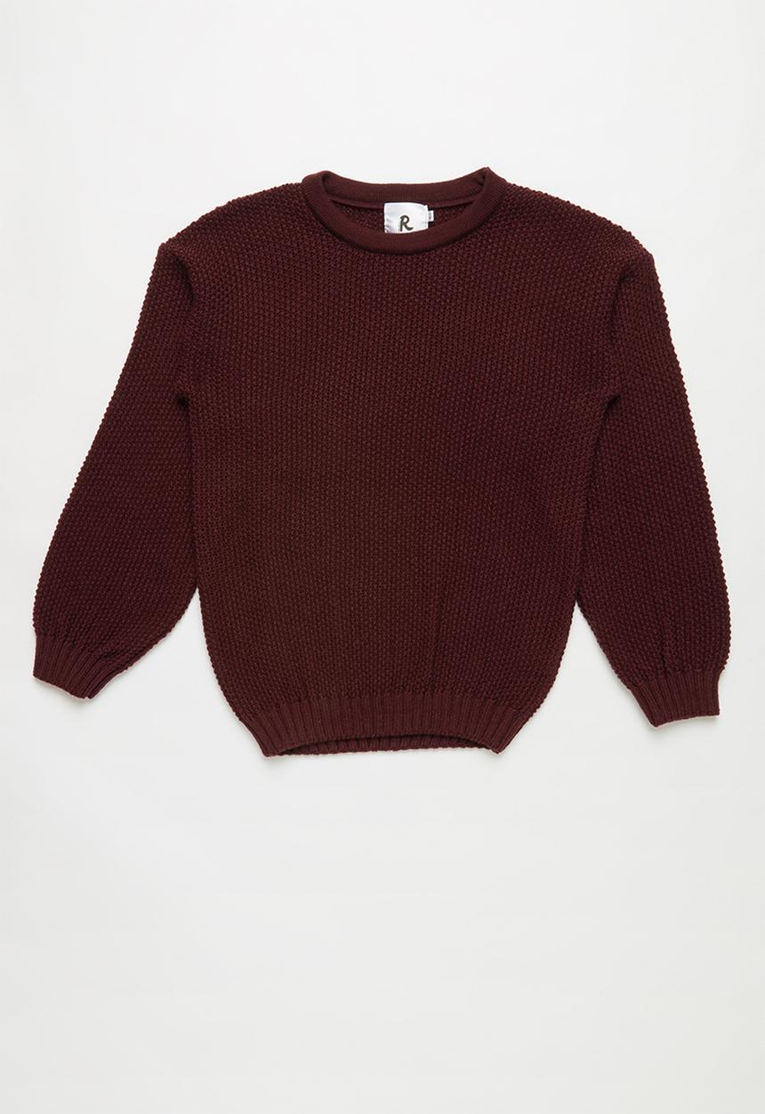 Rebel Republic - Teens knit - burgundy