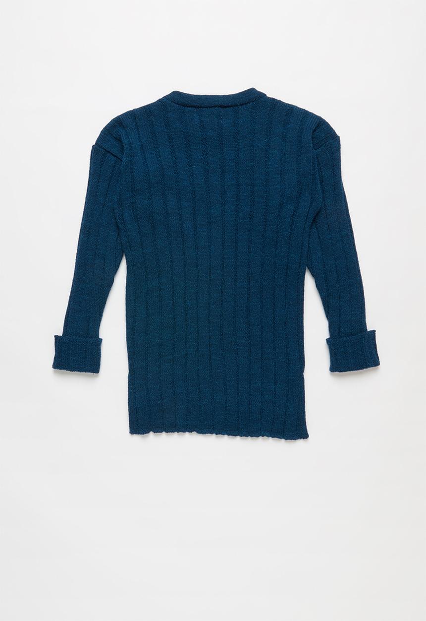 Rebel Republic - Teens ribbed knit - blue