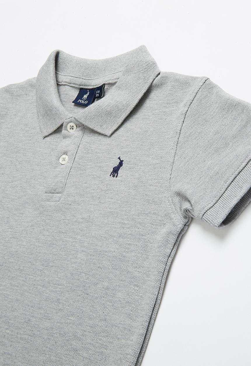 POLO - Classic short sleeve golfer - grey
