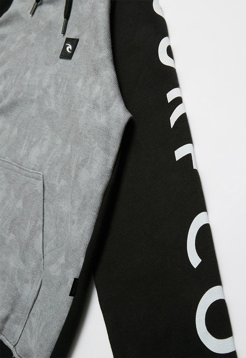 Rip Curl - Camo raglan - black & grey