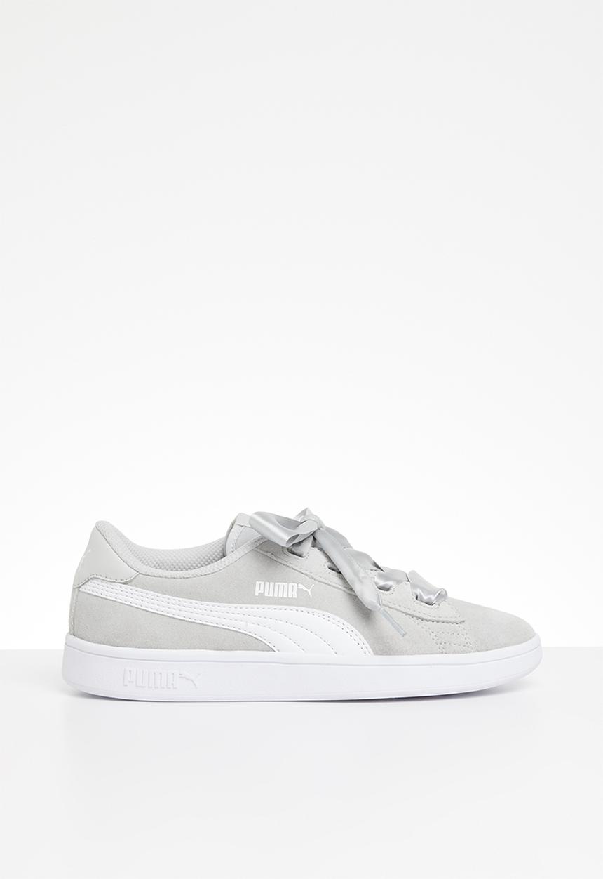 PUMA - Puma smash v2 ribbon Jr - grey & violet