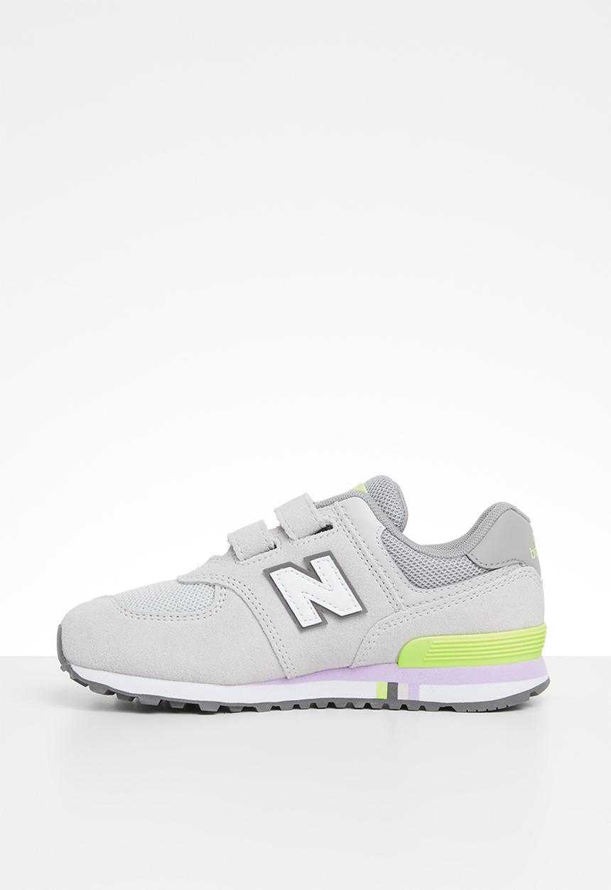 New Balance  - 574 - grey & purple