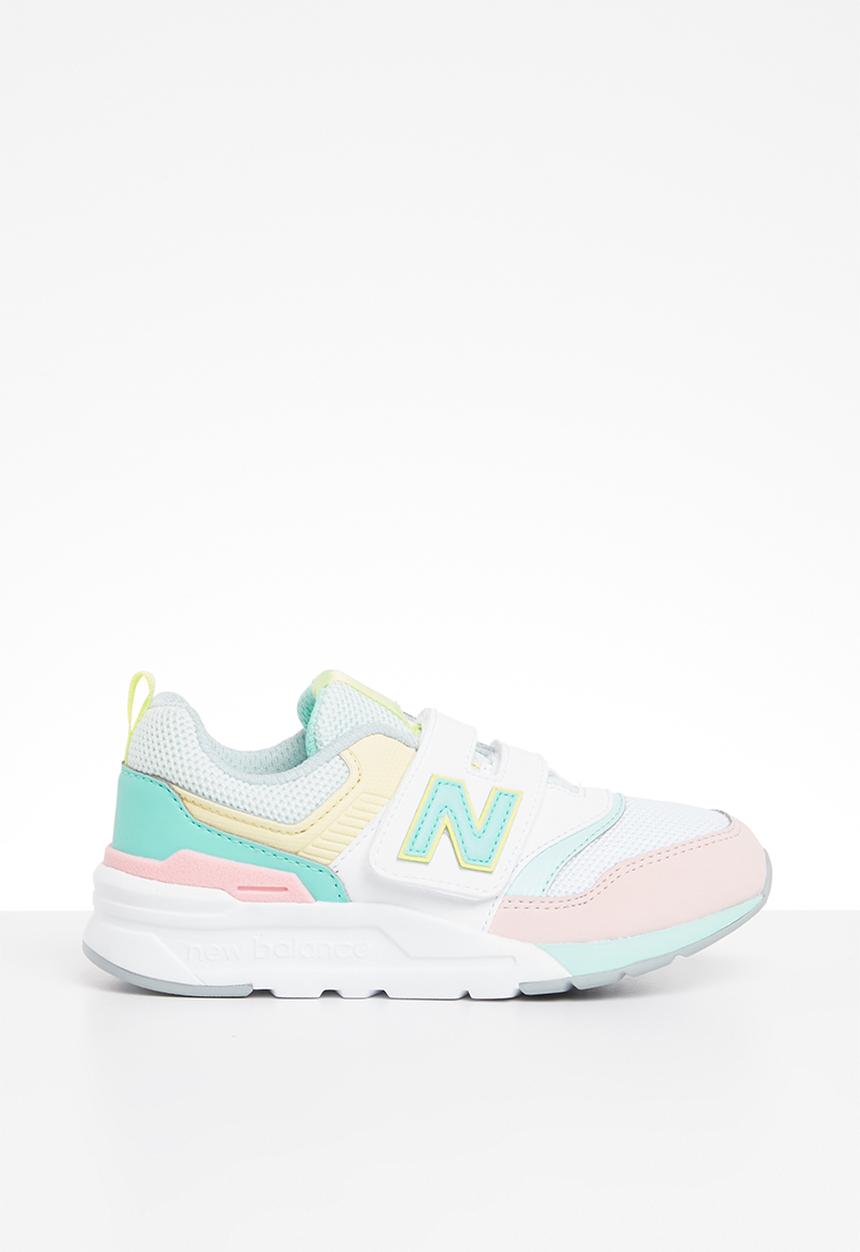 New Balance  - 997 - green & pink