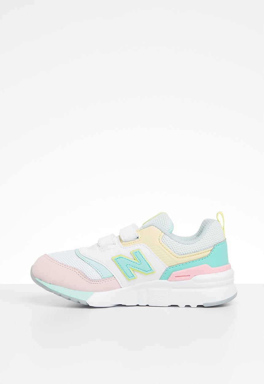 New Balance  - 997 - green & pink