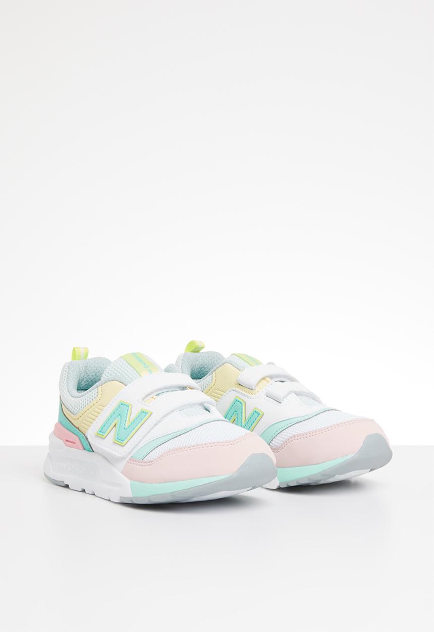 New Balance  - 997 - green & pink